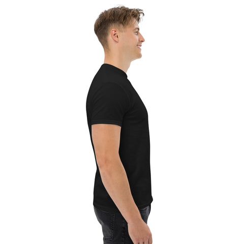 T-Shirt Schildegard gestickt auf Unisex – Schwarz